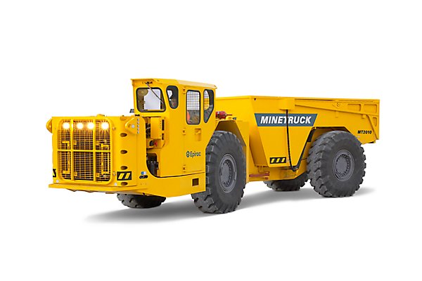 Tombereau souterrain 20t - Epiroc MT2010 avec benne Teletram_1