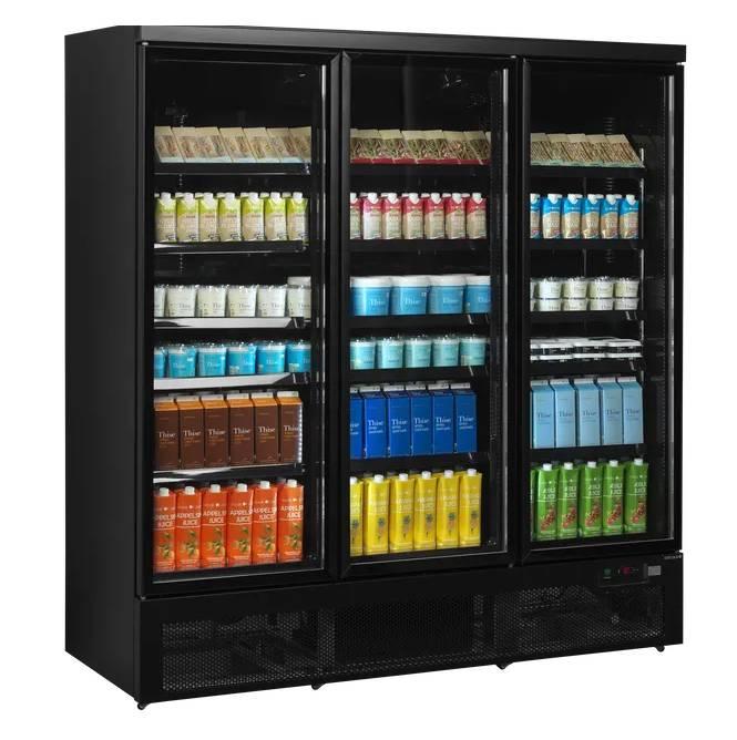 Vitrine Surgelée C3DBB - Matériel Neuf avec Garantie 2 Ans, 3 Portes Vitrées, Éclairage LED, Dimensions Intérieures 1790 x 595 x 1568 mm_1