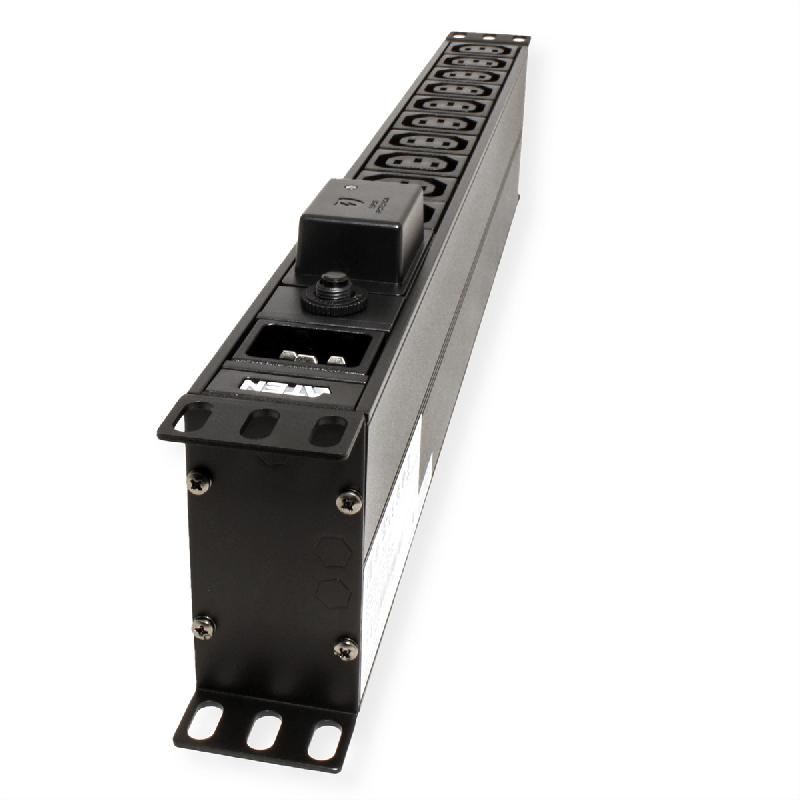 ATEN PE0218SG PDU de base 1U 16A avec protection contre les surtensions, 18 ports_1