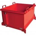 Benne a fond ouvrant 500 à 1100 litres Référence   SBA_1