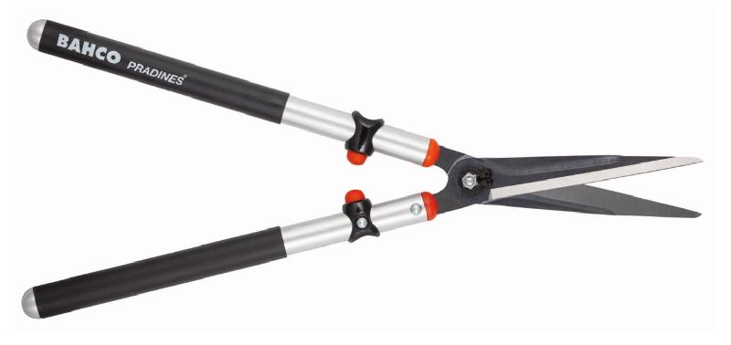 Cisaille à haies Bahco Pradines P52 - légère, compacte, idéale pour l'art topiaire, avec étui cuir_1
