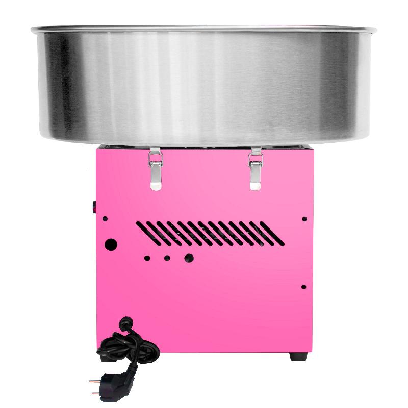 Machine à barbe à papa professionnelle cuve Ø 52 cm - rose - 950W_1