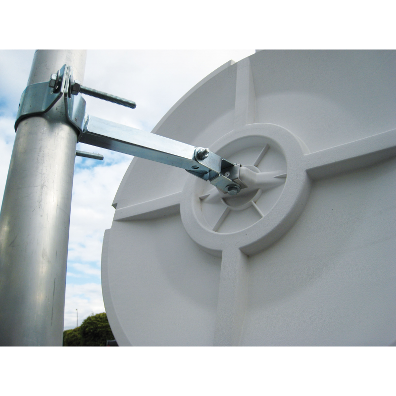 Miroir multi-usages - cadre blanc - contrôle 3 directions - vision à 180° - optique incassable et anti-UV_1