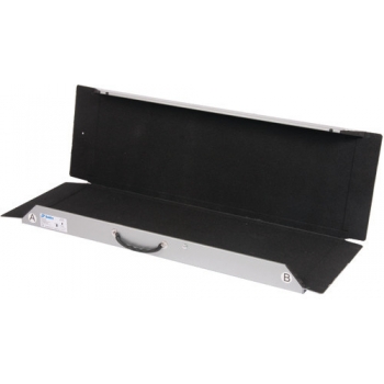 Rampe d'accès simple pliable en aluminium - MX-SF-040 - Longueur jusqu'à 150 cm - Charge max. 300 kg_1