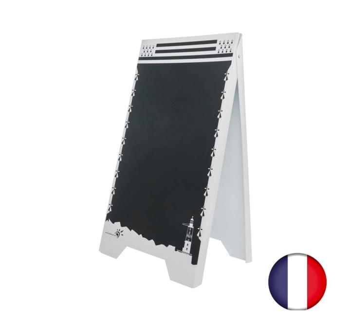 Stop trottoir chevalet plastique personnalisé - PFN36, PFN29, PFN36-01 à 05_1