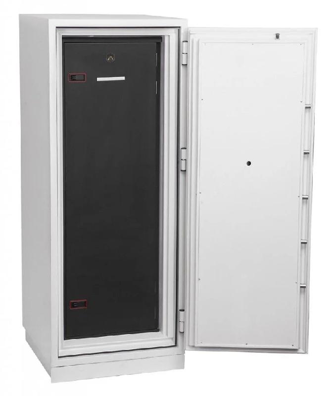 Armoire forte ignifuge - 2 H - 2 étagères 5 plateaux multimedia - PHOENIX DATA COMMANDER DS4622 - Empreinte digitale_1