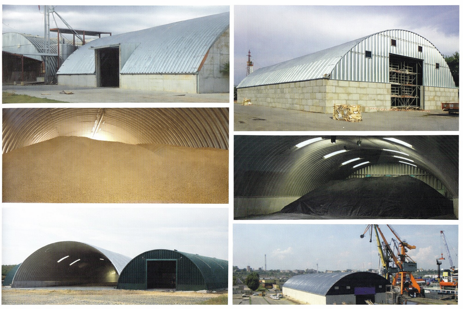 Batiment stockage ou demi lune économique et démontable pour tout type de stockage - 25m² à 200 m²_0