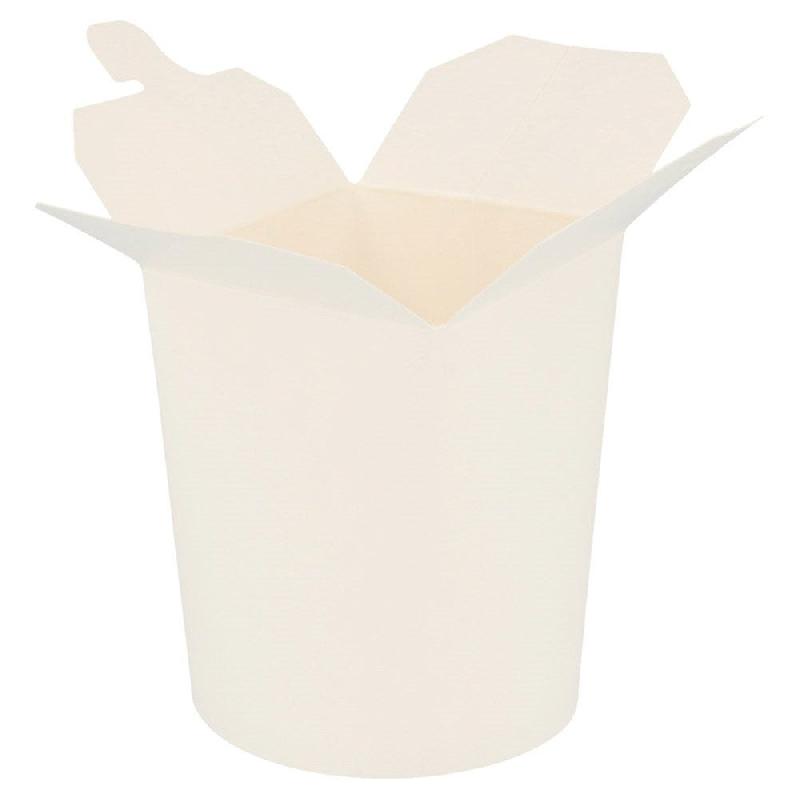 Boite à pâtes blanche 480ml Ø8x9cm - par 50_1