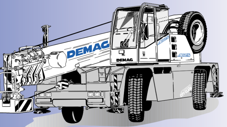 Grue mobile rollin - demag ac25 - 25t_1