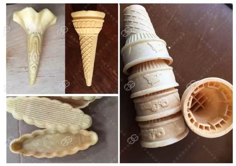 Machine automatique de cuisson de cornet de crème glacée - Henan Gelgoog - capacité élevée 5000-6000 pcs/h - modèle GG120F_1