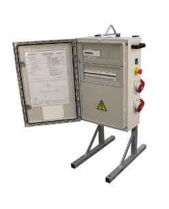 Mcpatcx502 - Armoire électrique de chantier - H2MC - Plastrons intérieurs amovibles IP21 - Polyester IK10/IP66 - 63A_1