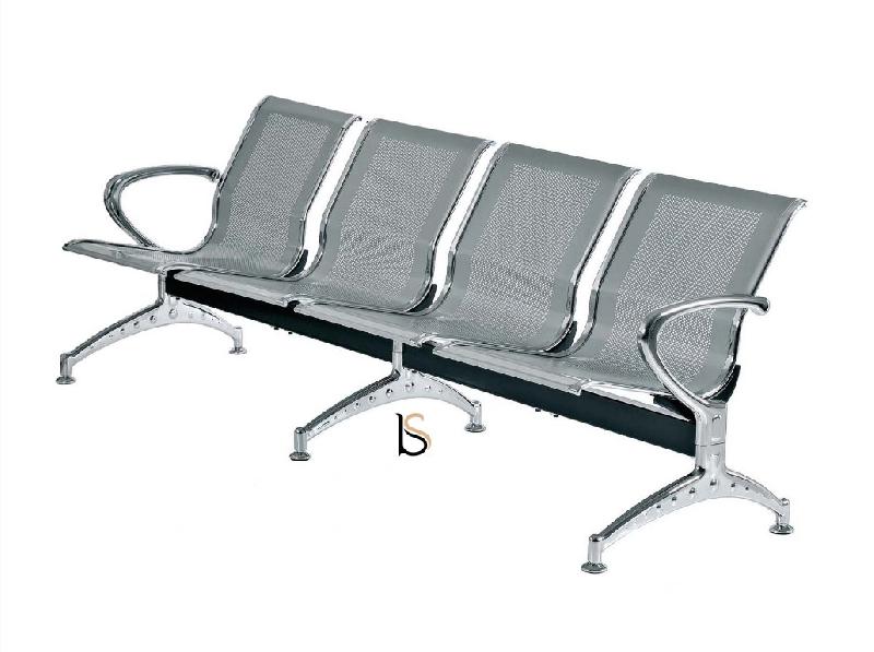 Poutre d'accueil Design en métal Yoni. - 4 places_1