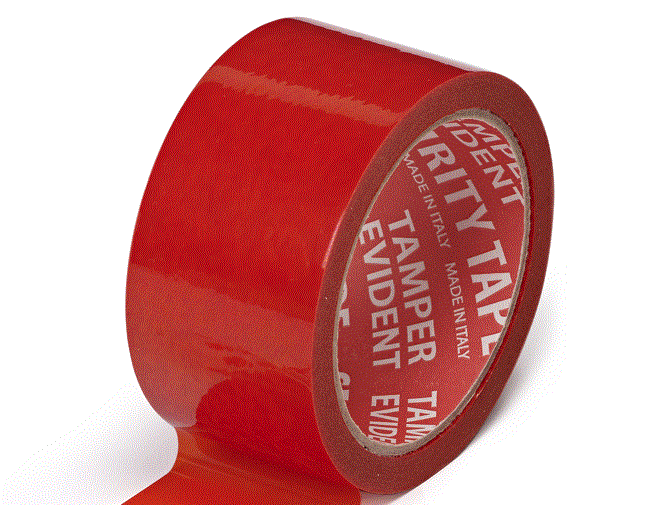 Ruban adhésif de sécurité - 340189 – 50 mm x 50 m - Rouge_1