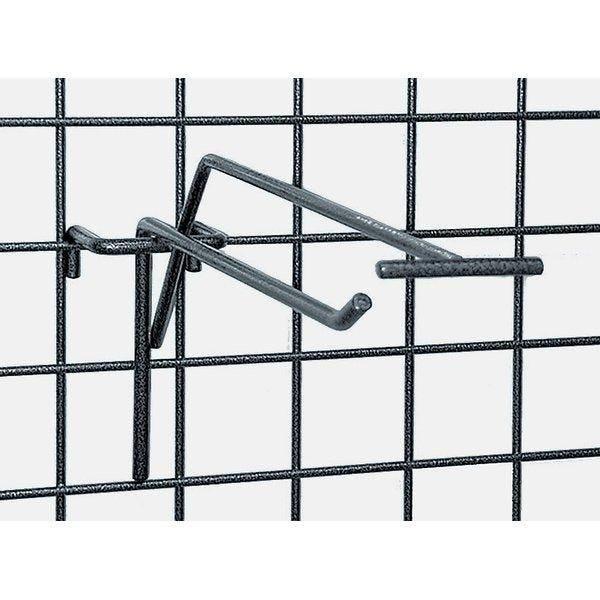 Broche simple fil + T L30cm - gris martelé - par 20 - pour présentoir grille_1