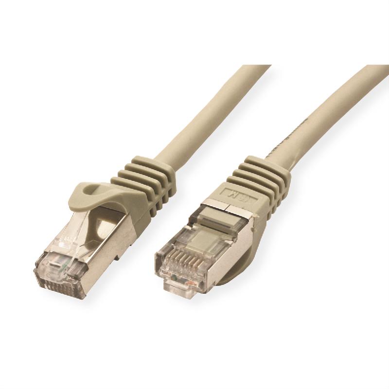 Câble VALUE Cat.7 S/FTP, avec connecteurs RJ45 (500MHz / Classe EA), gris, 5 m_1