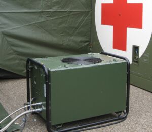 Climatiseur de tente portable Dantherm AC-M18 CBRN - compact, léger et adapté aux applications COLPRO_1
