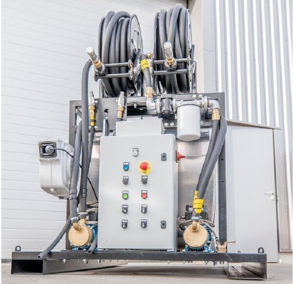 Cuve de transport d'huile - 2x450L ADR_1