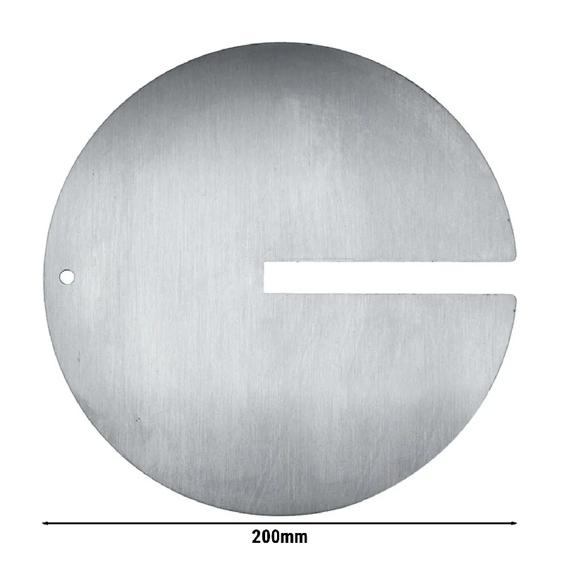 Plateau à viande pour brochette kebab avec fente - Ø 25 cm_1