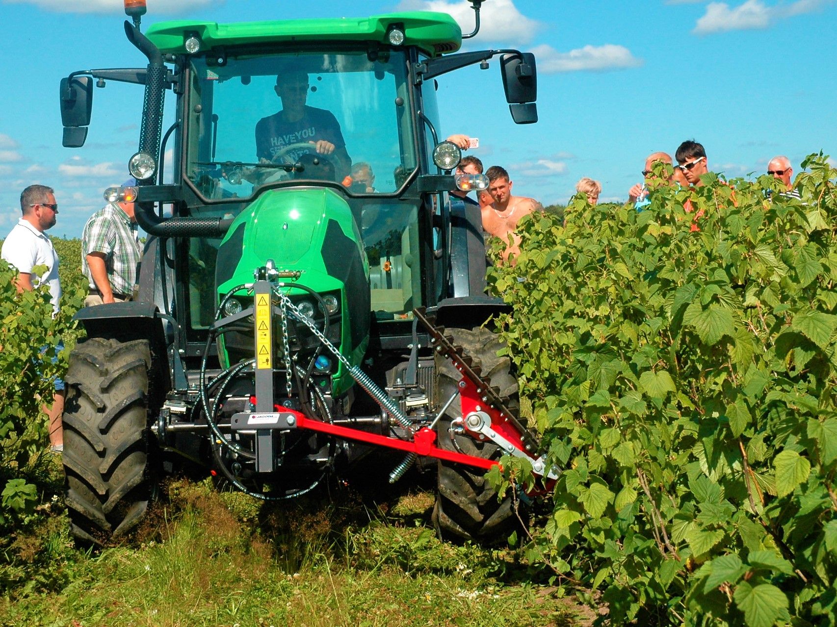 Taille-haie hydraulique de baies former - jagoda jps_1