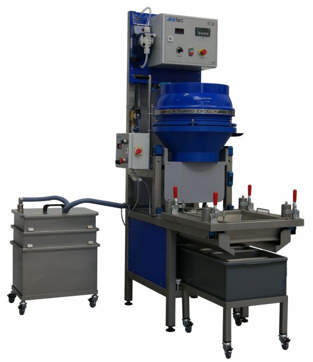 Te 30 N - Tribofinition Avatec - Machine de finition à force centrifuge avec cuve de 30L et système d'espacement précis_1