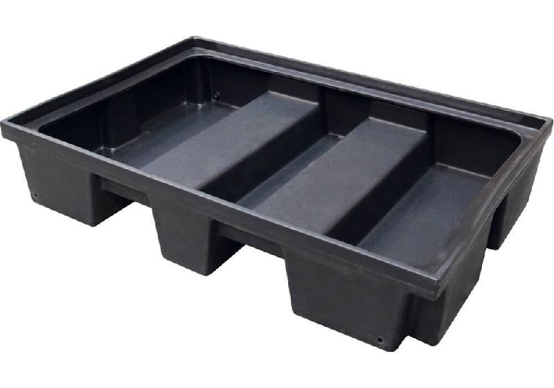 Bac de rétention PE ECO 1240x840x230 + caillebotis - 120L - Sans caillebotis_1