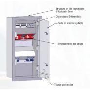Flubox H verticale - Borne de distribution d'énergie fixe en inox 316L - Escaflux_1