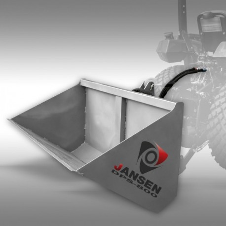 Godet arriere hydraulique DPS-800  3 points Jansen_1