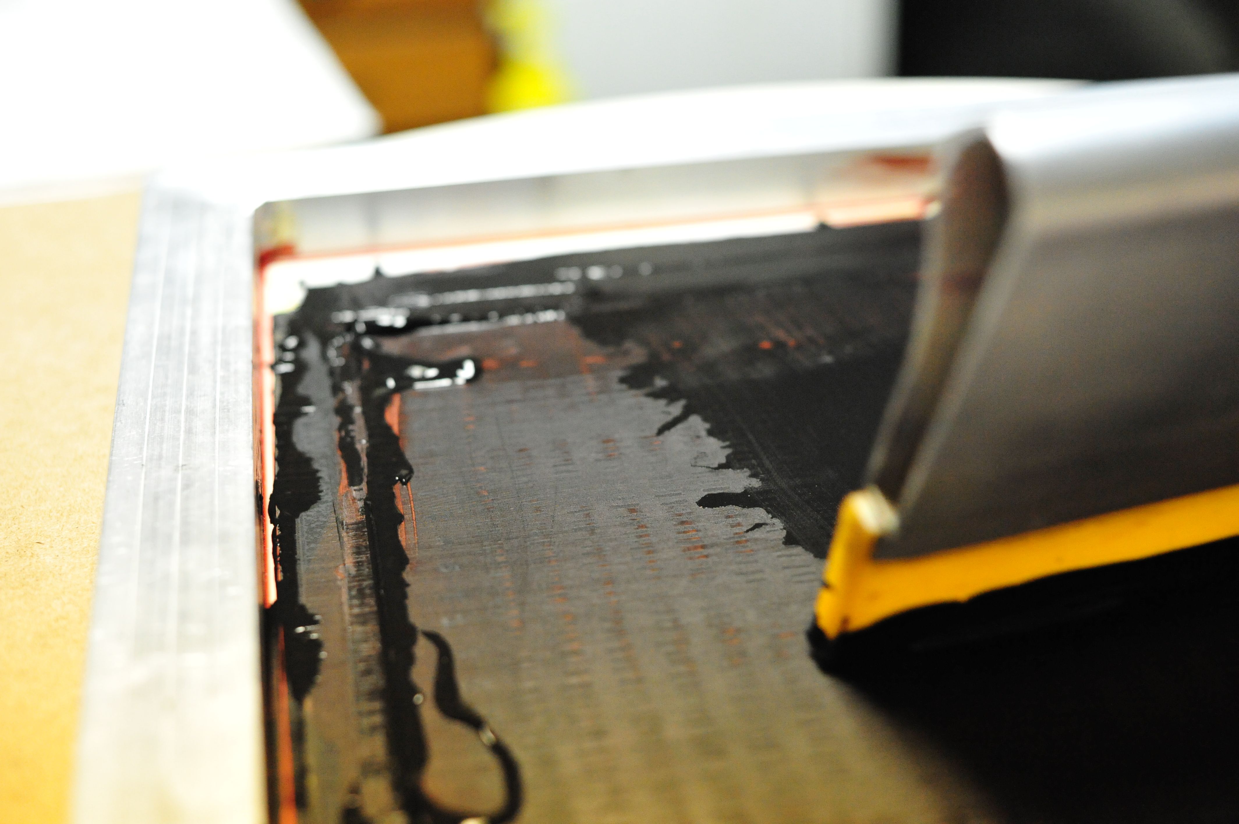 Impression sérigraphie - recto verso - encres gonflantes / encres pailletées / métallisées / fluo_1