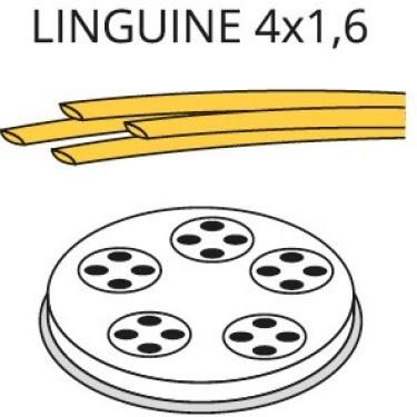 Matrice pour machine à pâtes - LINGUINE - Ø 3 mm et 4 mm  | Fimar - PF40E & MPF4N_1
