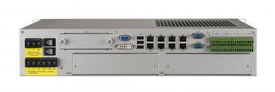 PC industriel fanless pour sous-station électrique - Core i3 1.7GHz, 8GB RAM, 8xLAN, 10xCOM, 2xSlot - Référence: ECU-4784-E15SAE_1