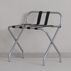 Porte-bagages pliable à haut dossier - cadre en acier solide - SKU: F-732-002EA_1