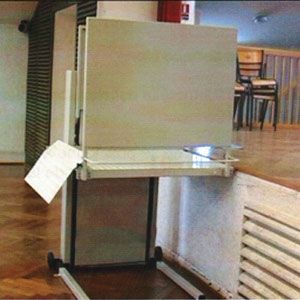 Solution d'élévation mobile sans travaux pour personnes à mobilité réduite