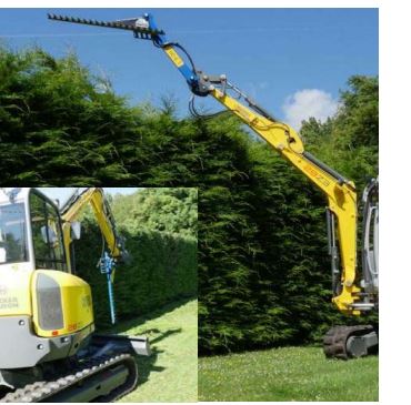 Taille-haie professionnel, robuste adapté à l'élagage de branches, haies, buissons jusqu'à 100 mm_1