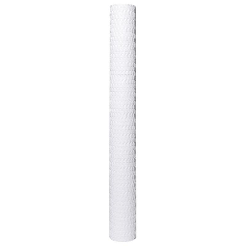 Vidaxl paravent de balcon blanc 300x80 cm résine tressée 156280_1