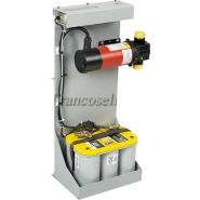 Cuve chantier solaire fioul 45200S-1 - Francoself - 1000L, 2000L, 3000L - acier double paroi - norme GRV 16/1476/11_1