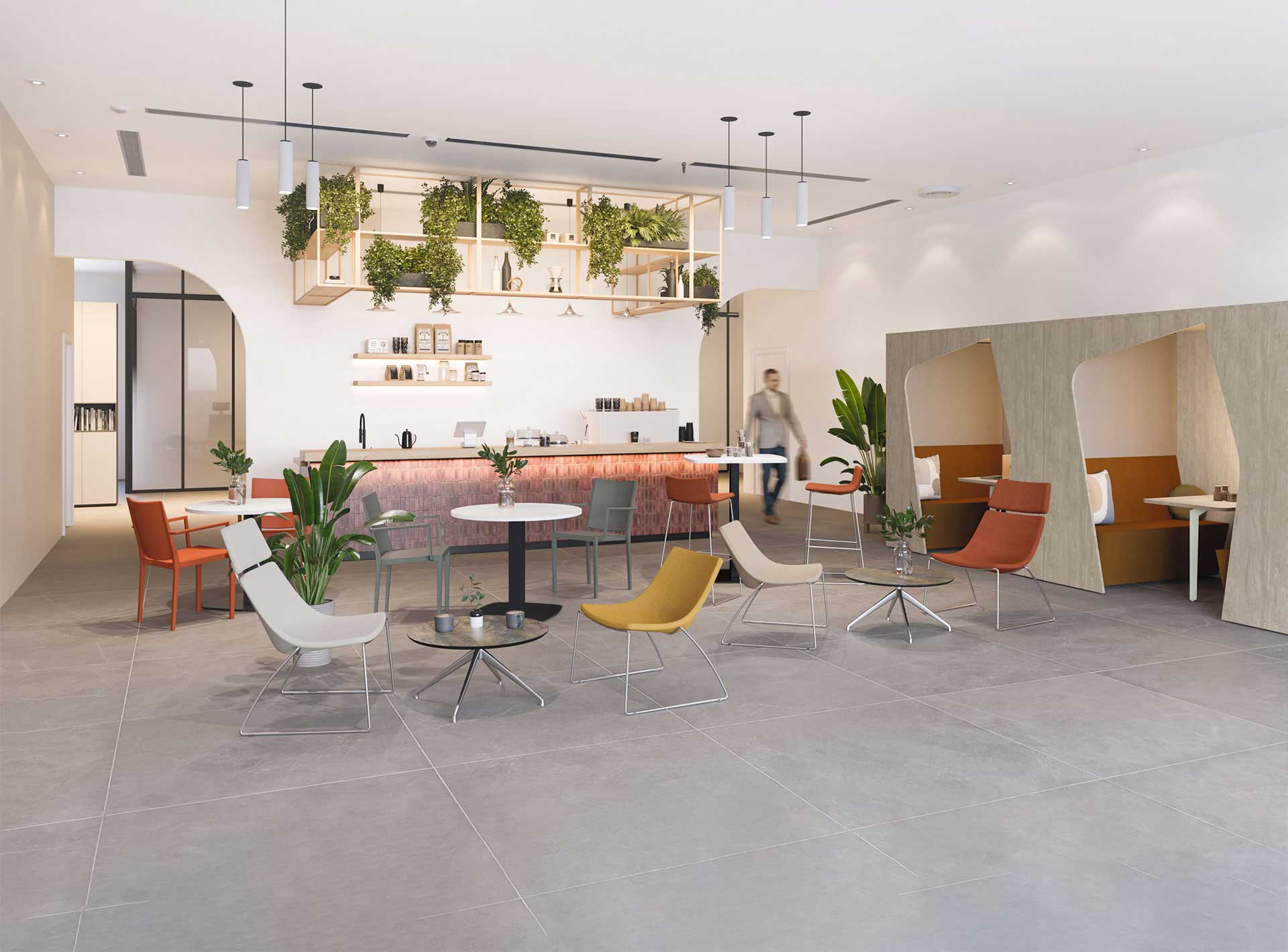 Cabine acoustique insonorisée Komunikube® - Design, personnalisable et intimiste pour bureaux_1