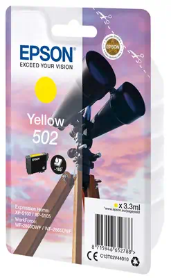 Epson Singlepack Yellow 502 Ink_1