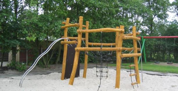 Jeu à grimper en robinier Frego 8038417 - Hags - pour enfants de 5 à 12 ans - 6,5m de long - sécurité optimale_1