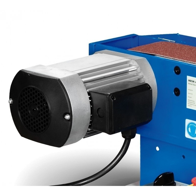 Ponceuse à bande Metallkraft MBSM 100-130-2 (400 V) - Rectifications de surfaces et arrondis d’arêtes - 2 vitesses de défilement_1