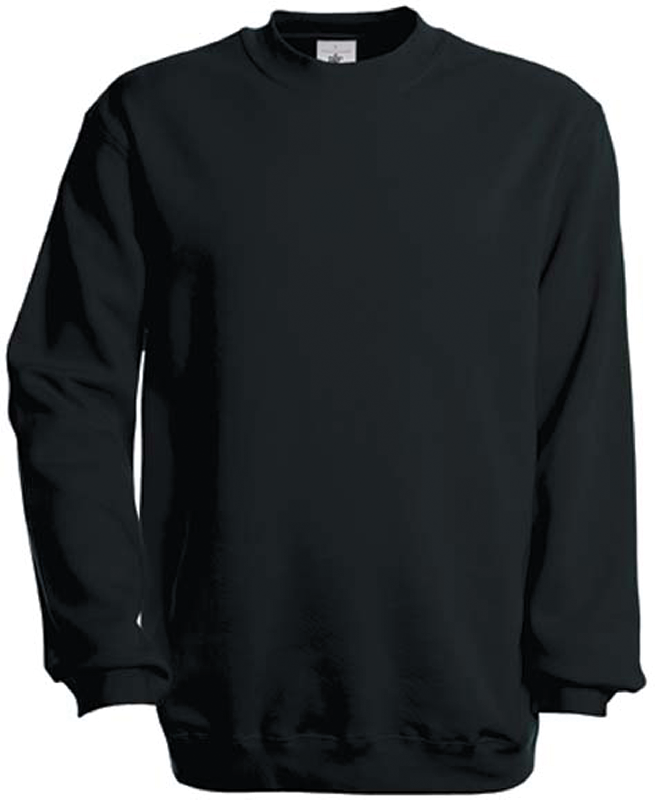 Sweat-shirt col rond B&C - Réf: CGSET - 80% coton peigné Ring-Spun / 20% polyester_1