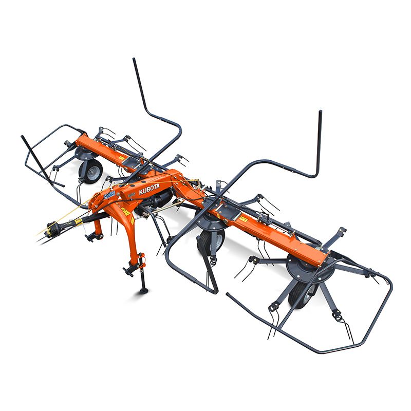 Faneuses TE4046-TE4052-TE6060-TE8080 - Kubota Europe - largeur de travail de 4.6 à 8.05 m_1