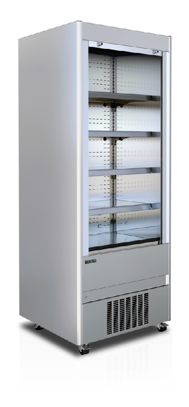 Vitrine réfrigérée inox 868mm Profondeur 740mm  MCX90M TEFCOLD_1