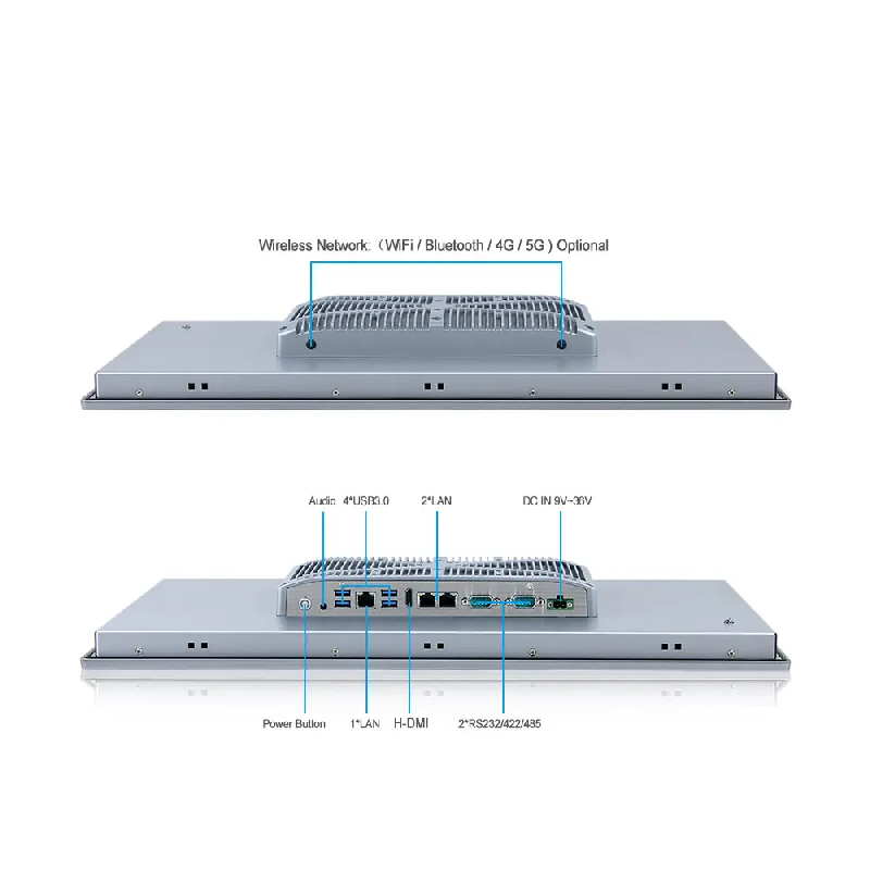 Panel PC industriel fanless 23.8