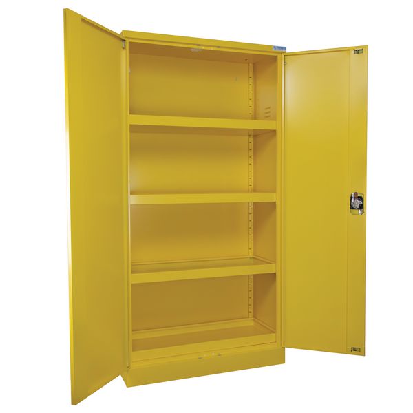Armoire de sûreté pour produits dangereux - 240 litres - h 1800 x l 920 x l 420 mm -  304mmd100_1