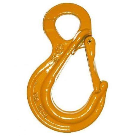 Crochets à oeil avec linguet forgé de 1.12 à 32.8 tonnes Référence SCS 0_1