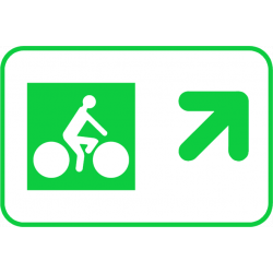 Panneau de présignalisation courante des carrefours sans indication - Dv43c - Innov - WP Signalisation_1