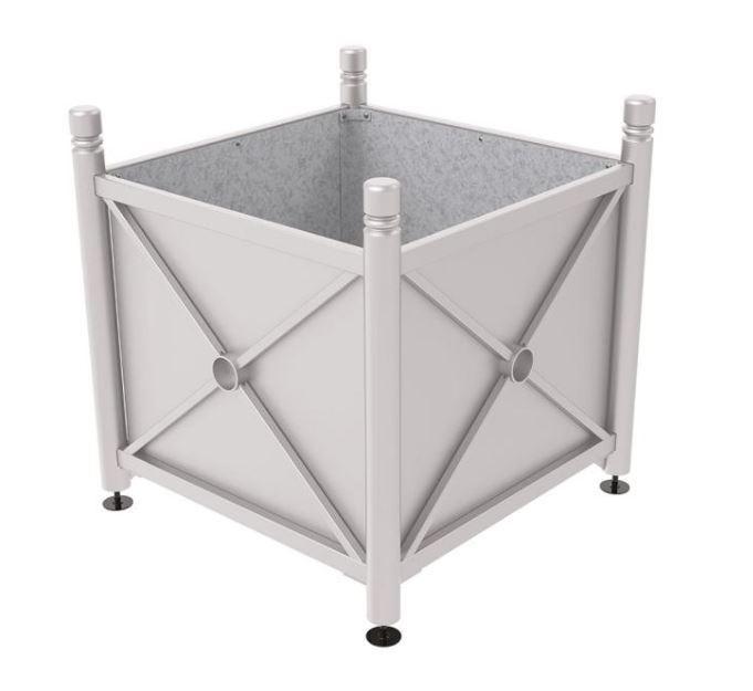 Bac à Palmier Province - Disponible en plusieurs tailles - Habillage en tôle d'acier galvanisé_1