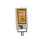 Borne de commande murale 22 pouces ultraplats et élégante - PALLAS S - Utilisation intensive - DNG CORPORATION_1
