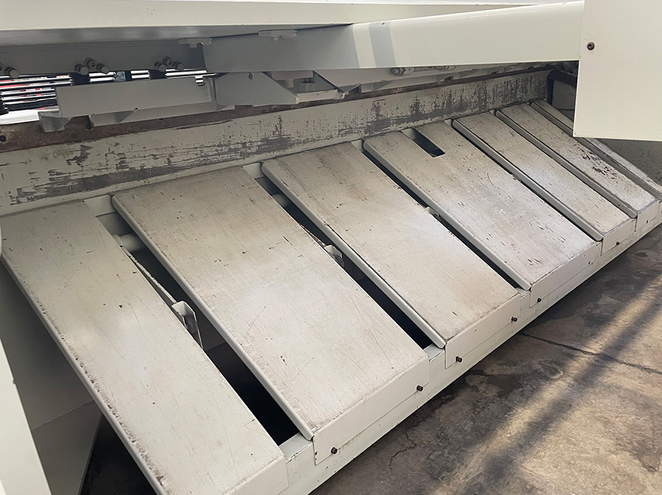 Cisaille guillotine Jean Perrot HGL 3100 x 8 - capacité 8mm - longueur 3100mm - hydraulique - 15kW_1