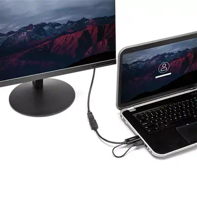 StarTech Adaptateur HDMI vers DisplayPort 4K alimenté par_1